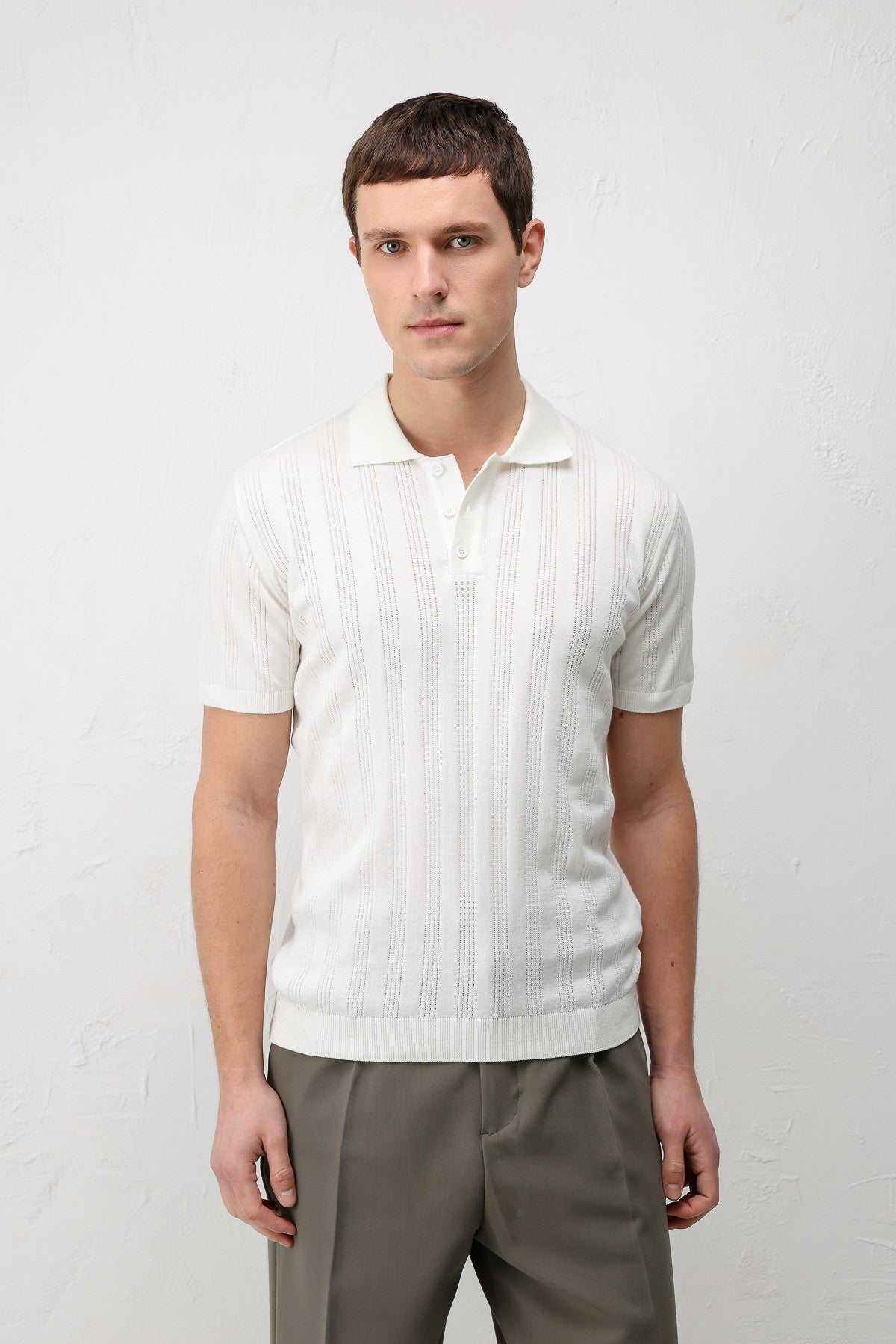 Antioch Dokulu Triko Erkek Polo T-Shirt