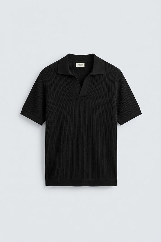 Antioch Premium Dokulu Erkek Triko T-Shirt