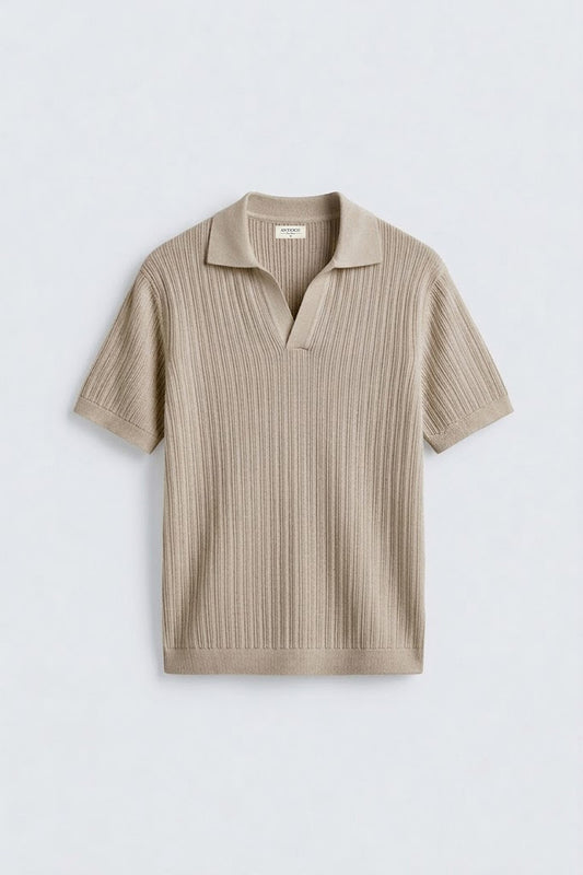 Antioch Premium Dokulu Erkek Triko T-Shirt