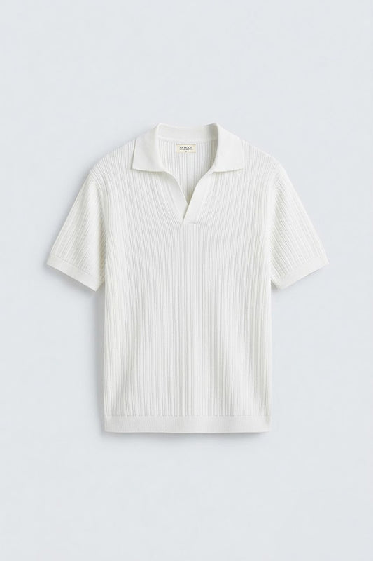 Antioch Premium Dokulu Erkek Triko T-Shirt