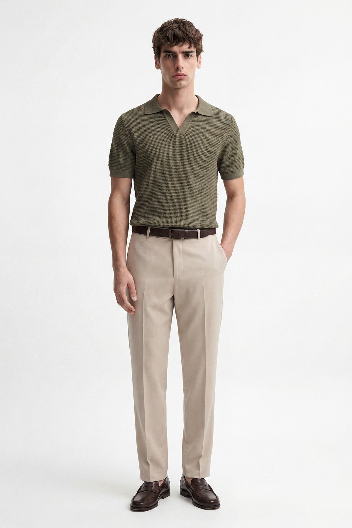 Antioch Dokulu Polo Yaka Erkek T-Shirt