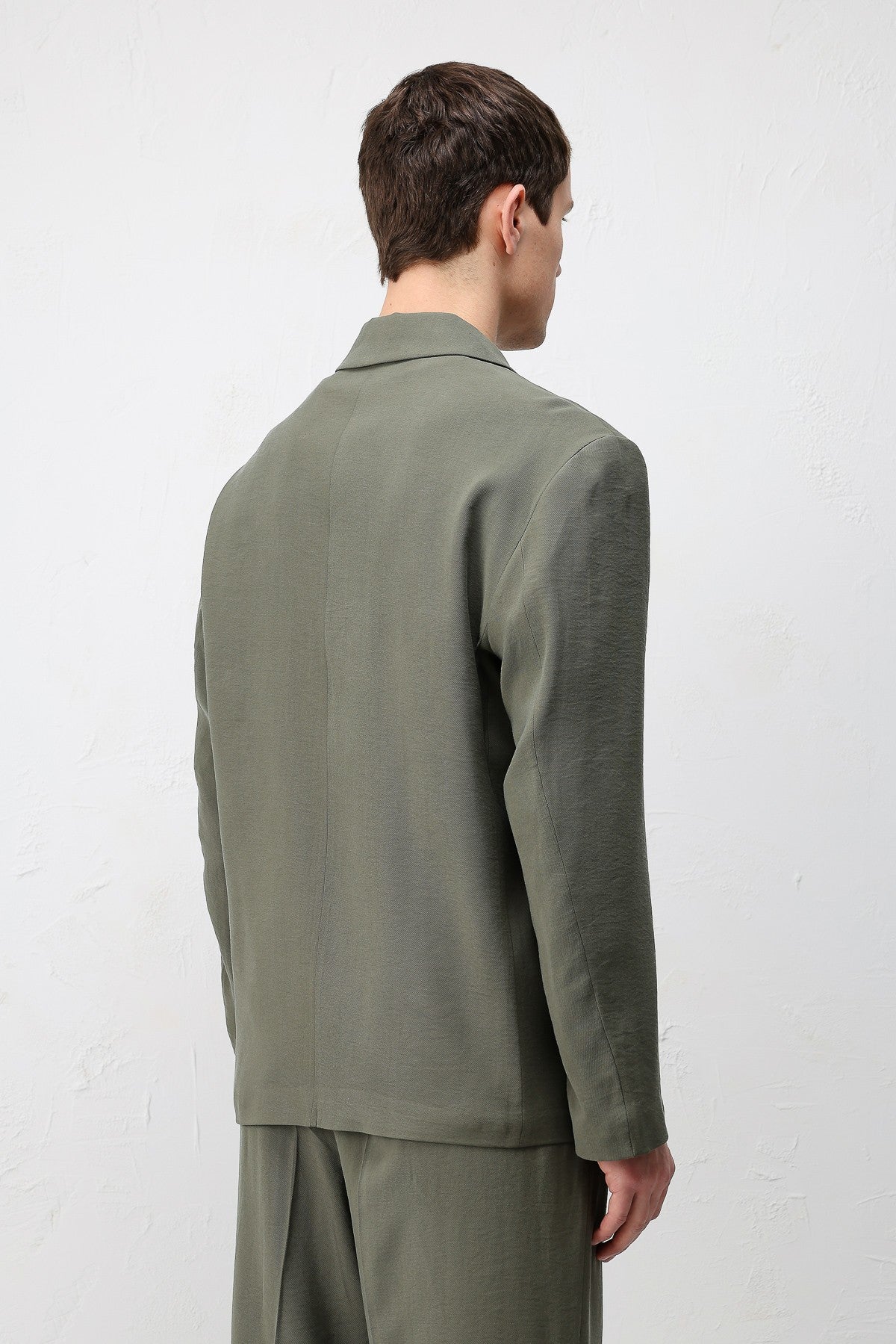 Modal Karışımlı Relaxed Fit Erkek Blazer Ceket