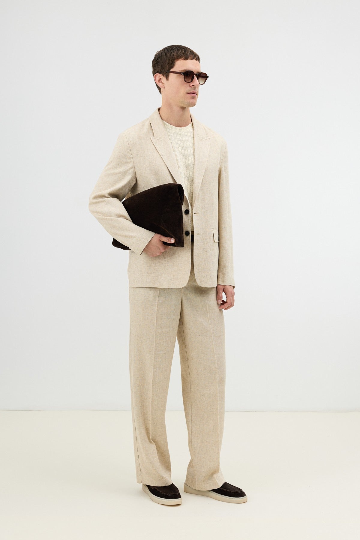 Antioch Keten Karışımlı Erkek Blazer Ceket
