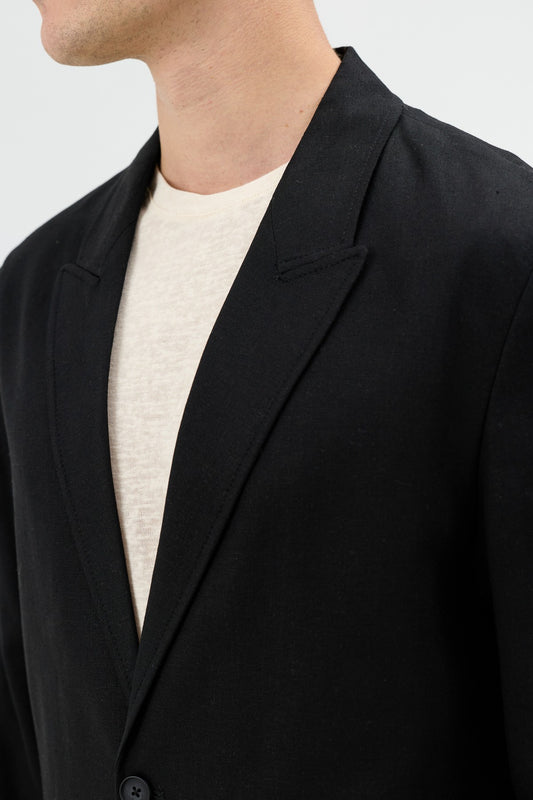 Antioch Keten Karışımlı Erkek Blazer Ceket