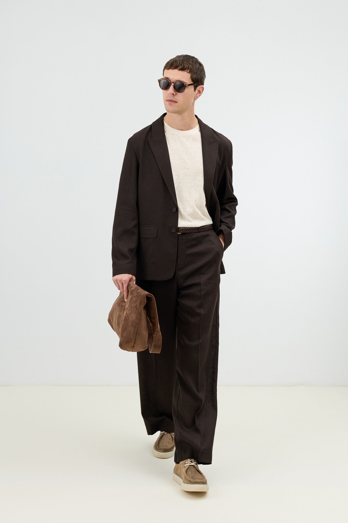 Antioch Keten Karışımlı Erkek Blazer Ceket