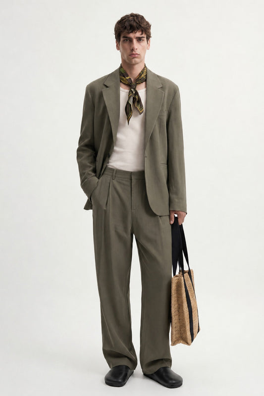 Modal Karışımlı Relaxed Blazer Ceket