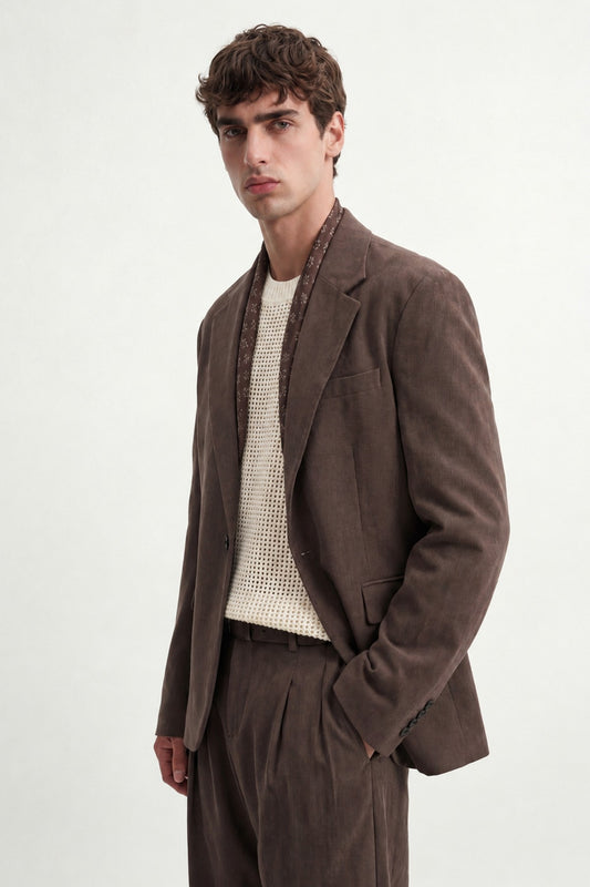 Modal Karışımlı Relaxed Blazer Ceket