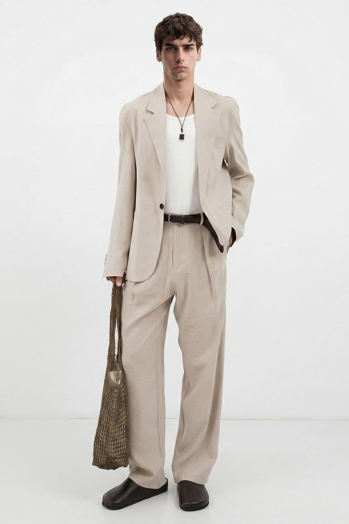 Antioch Modal Karışımlı Relaxed Blazer Ceket