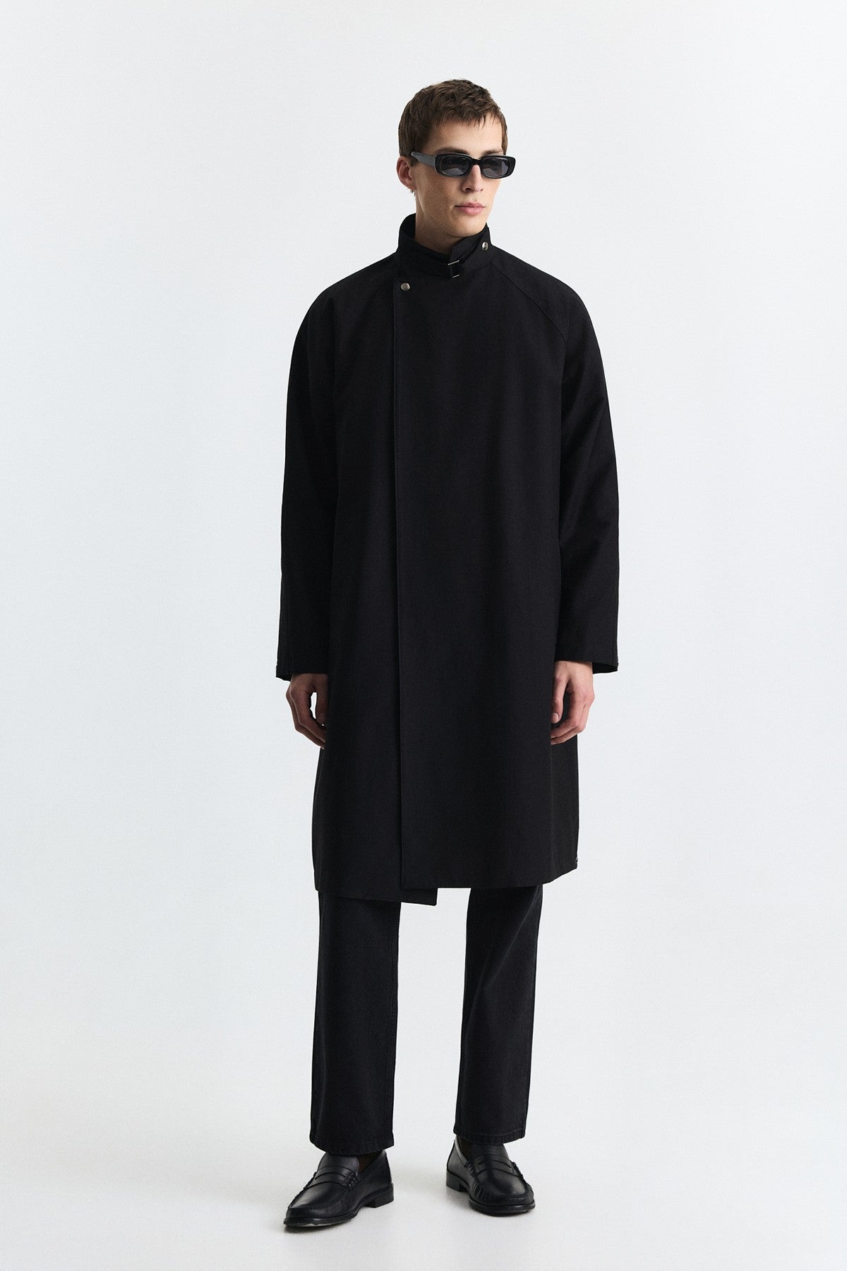 Pamuklu Loose Fit Trençkot