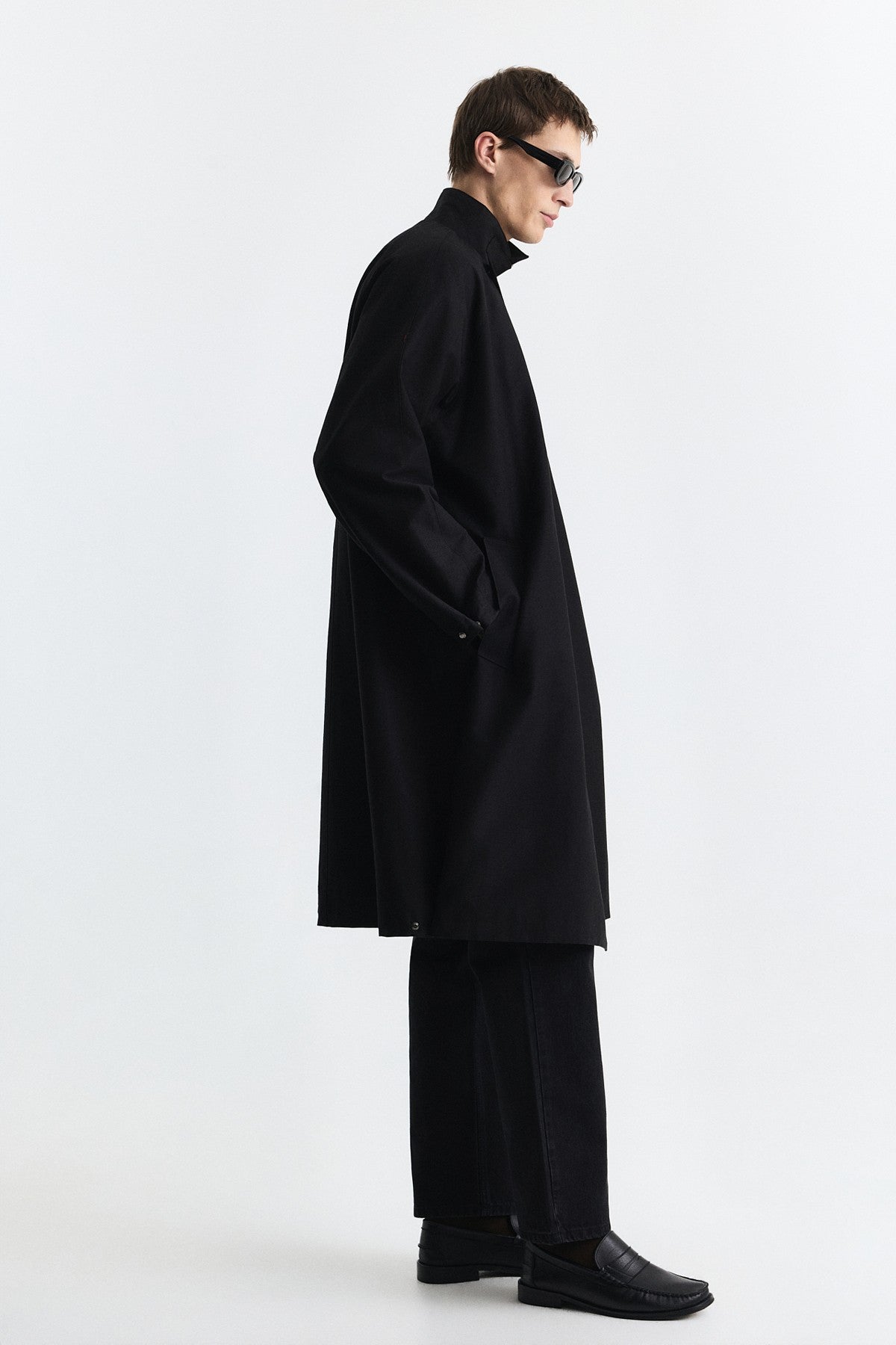 Pamuklu Loose Fit Trençkot
