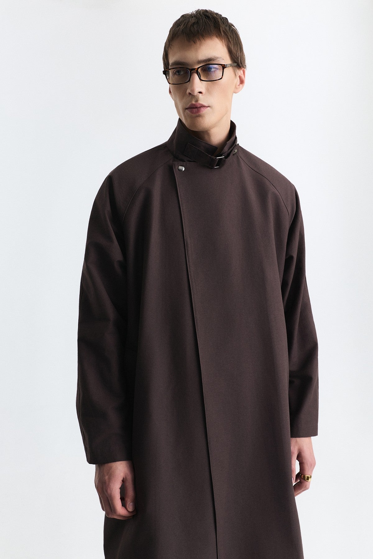 Pamuklu Loose Fit Trençkot