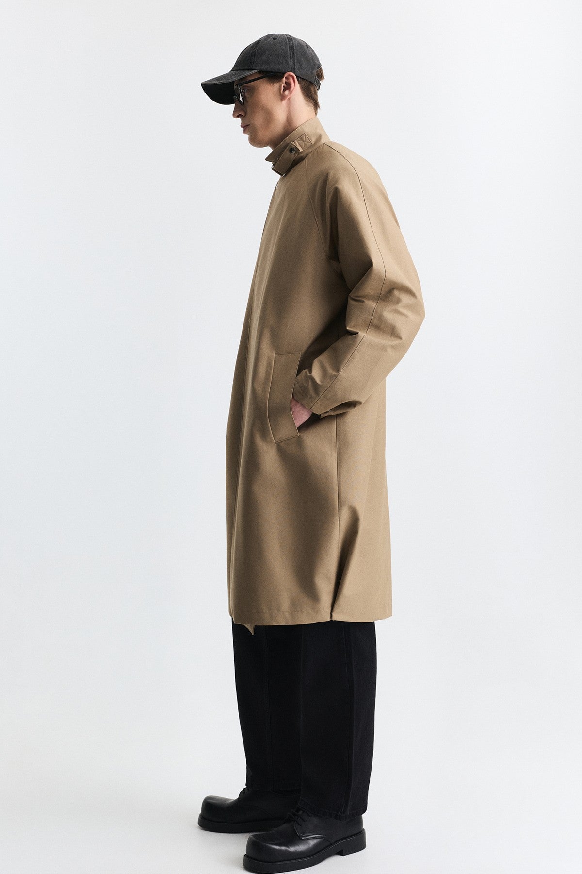 Pamuklu Loose Fit Trençkot