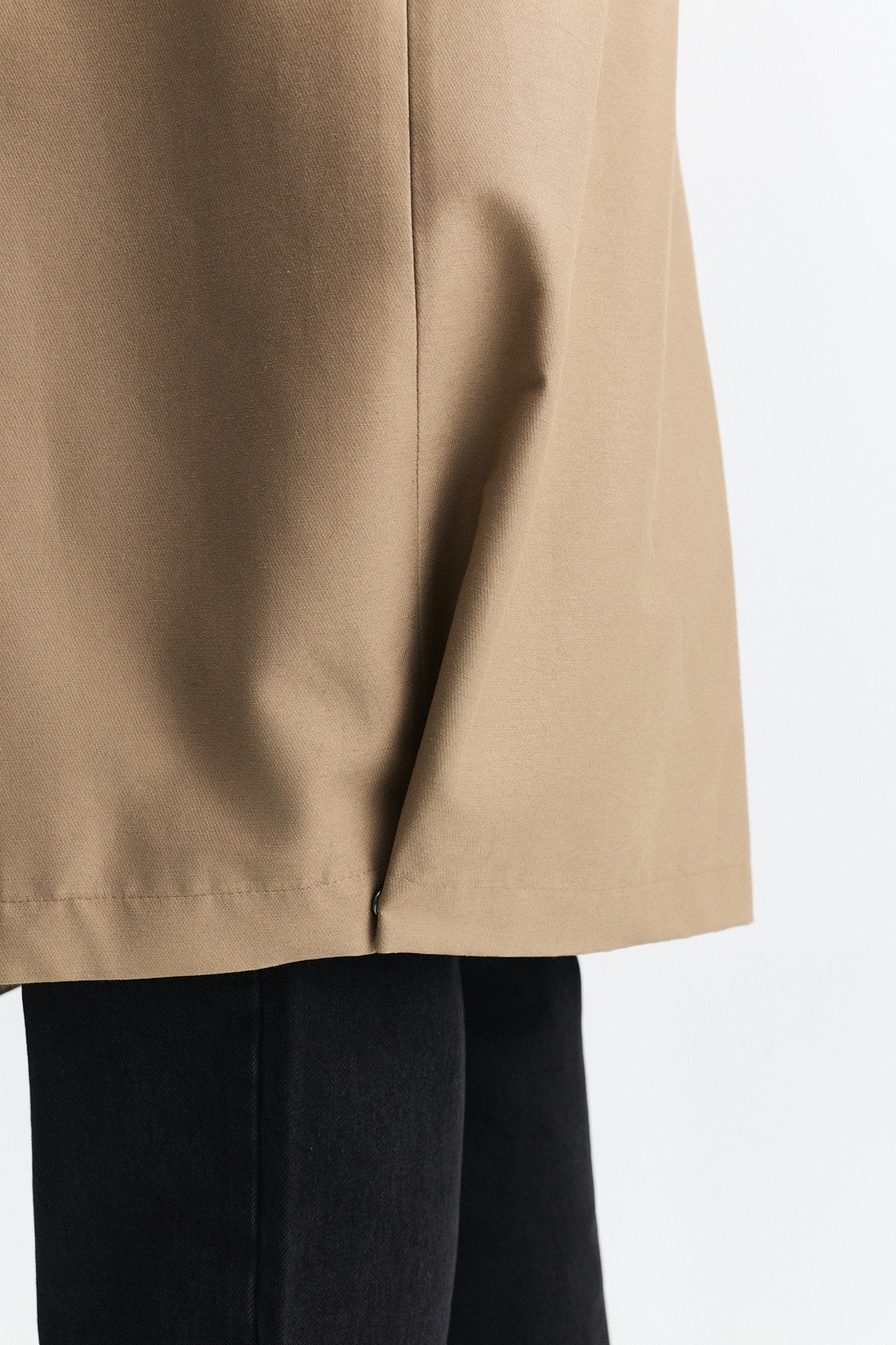 Pamuklu Loose Fit Trençkot