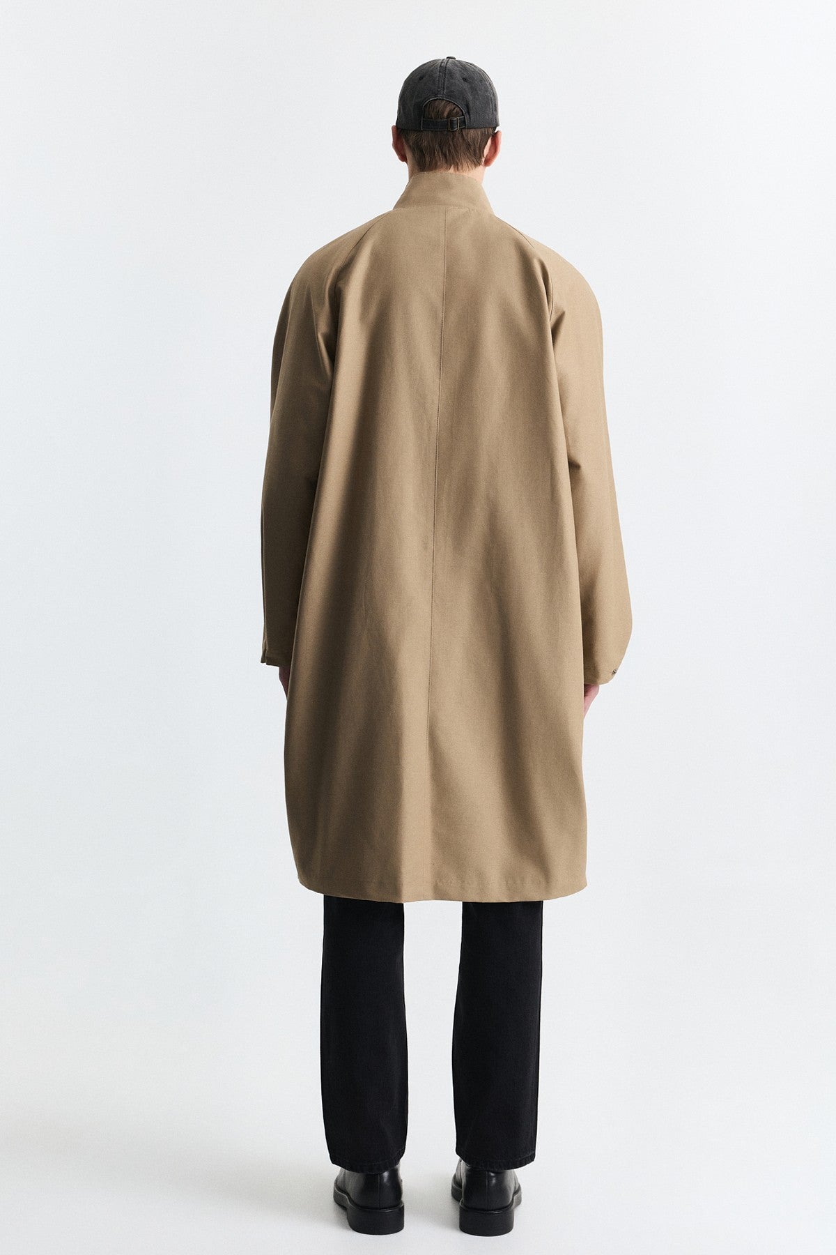 Pamuklu Loose Fit Trençkot