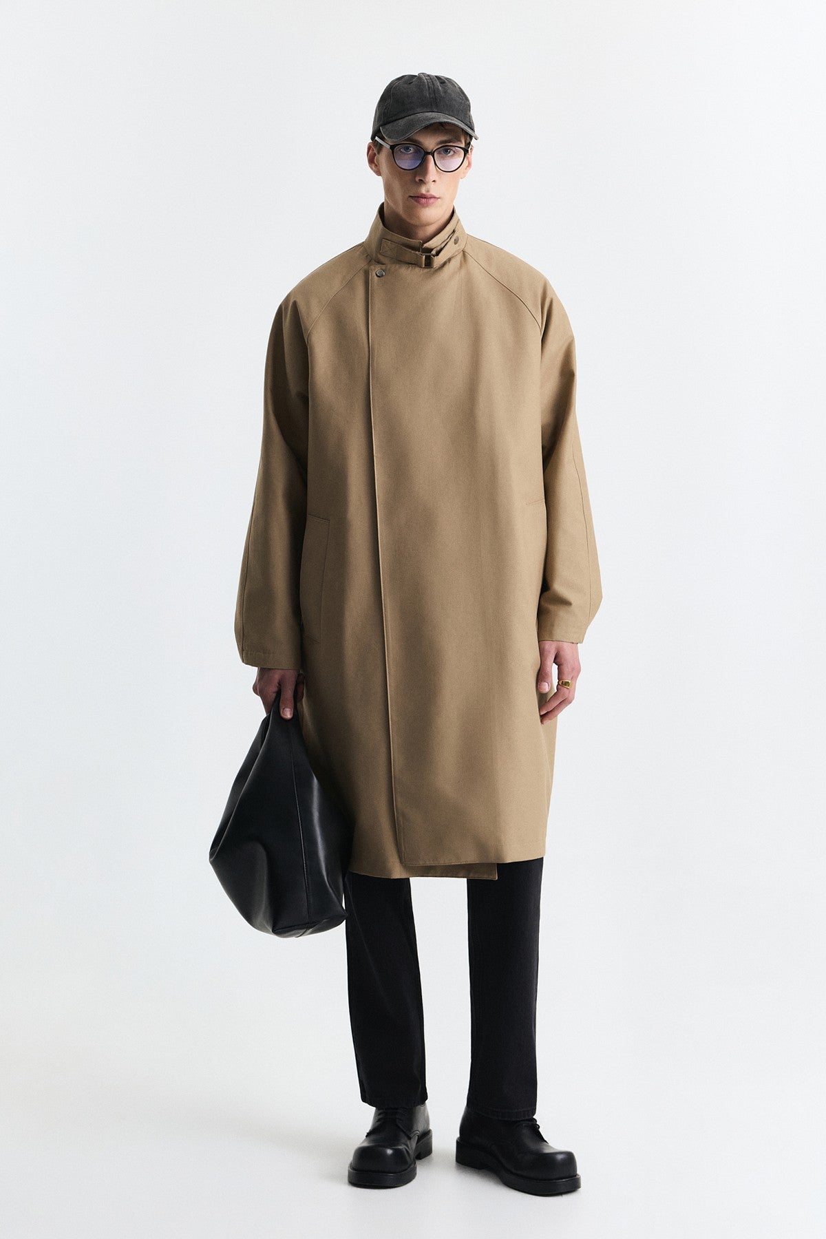 Pamuklu Loose Fit Trençkot