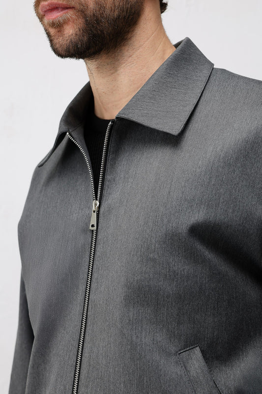 Antioch Relaxed Fit Fermuarlı Erkek Mont