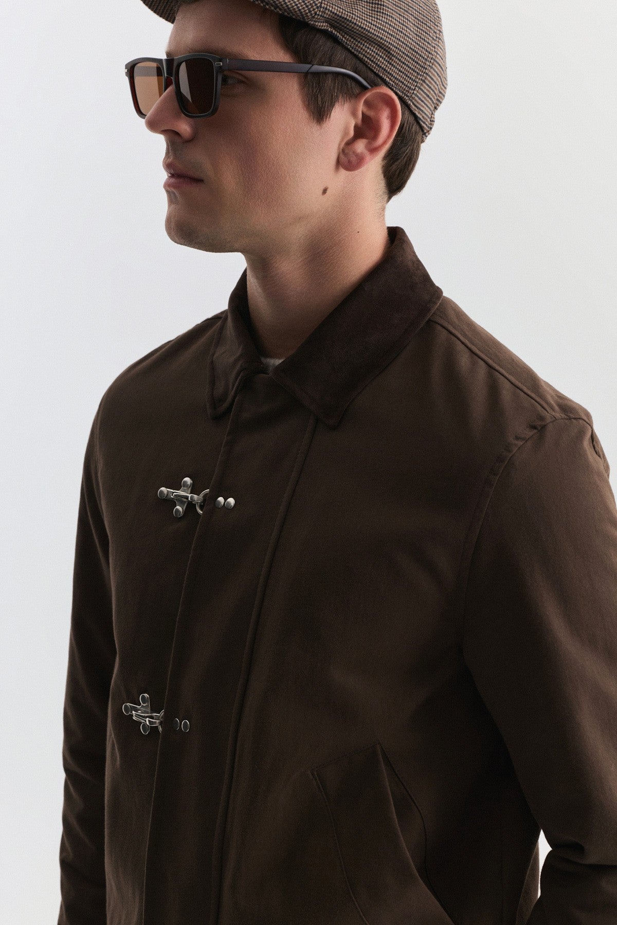 Metal Süslü Düğmeli Regular Fit Mont