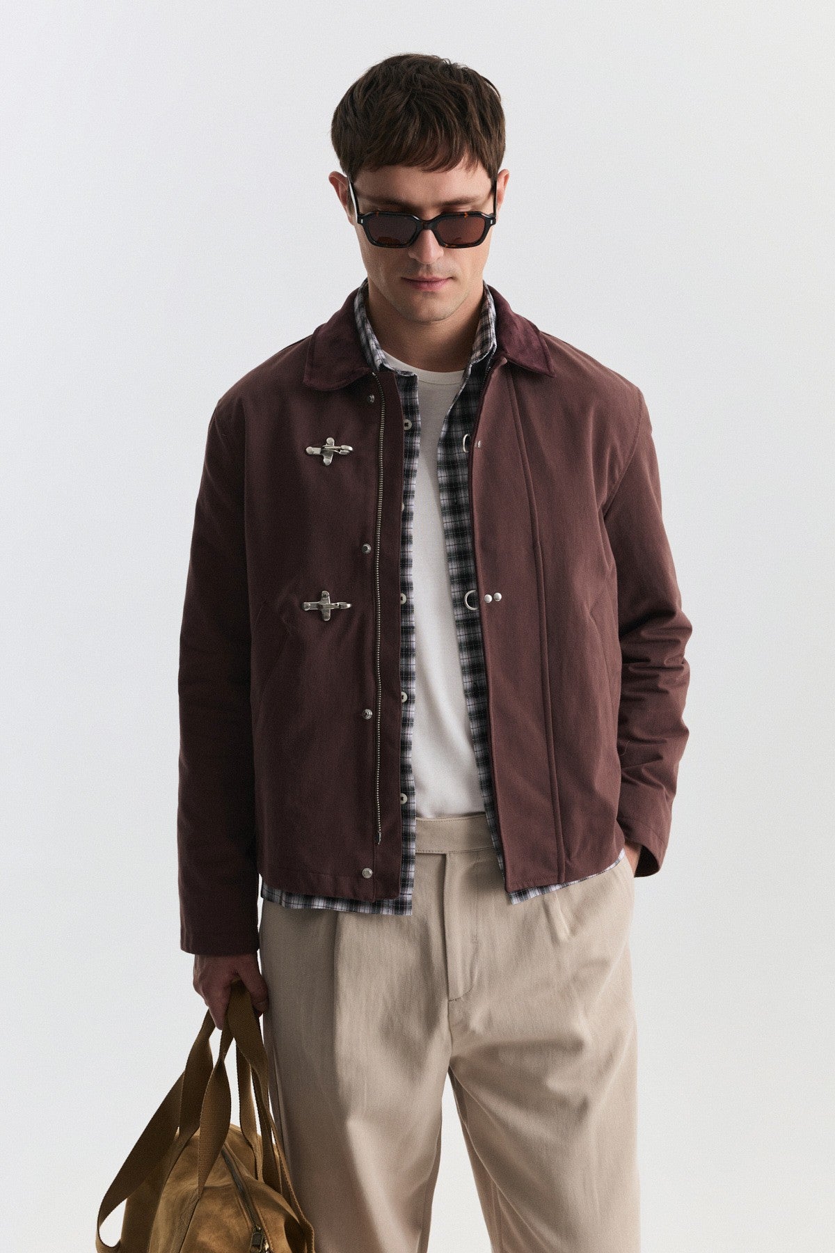 Metal Süslü Düğmeli Regular Fit Mont