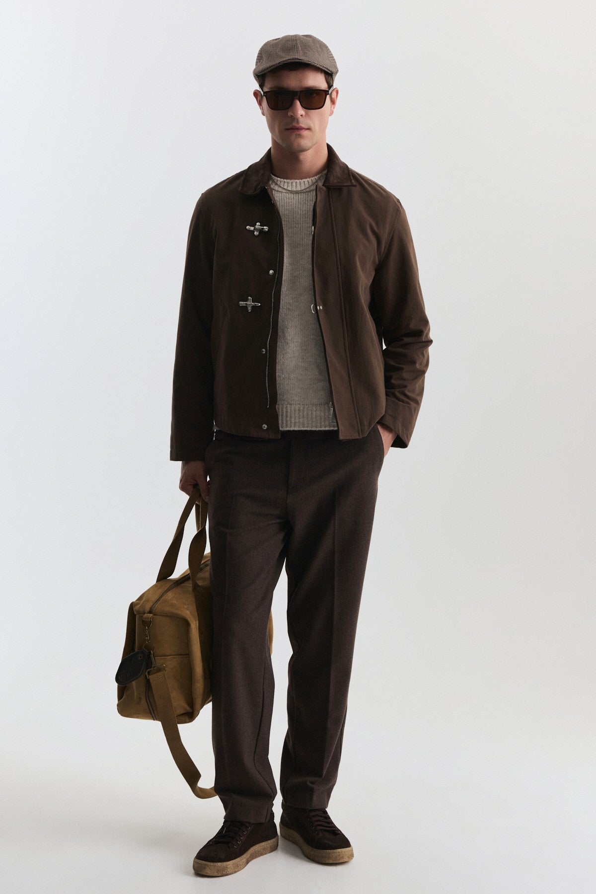Metal Süslü Düğmeli Regular Fit Mont