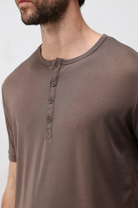 Antioch Düğmeli Yaka Erkek T-Shirt