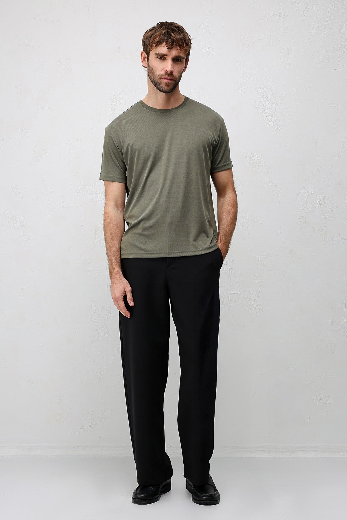 Premium Dokulu Erkek T-Shirt