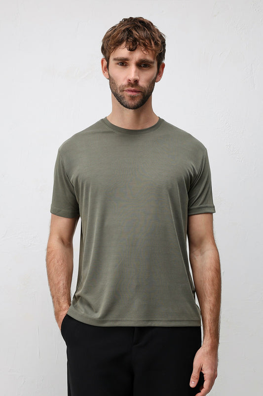 Premium Dokulu Erkek T-Shirt