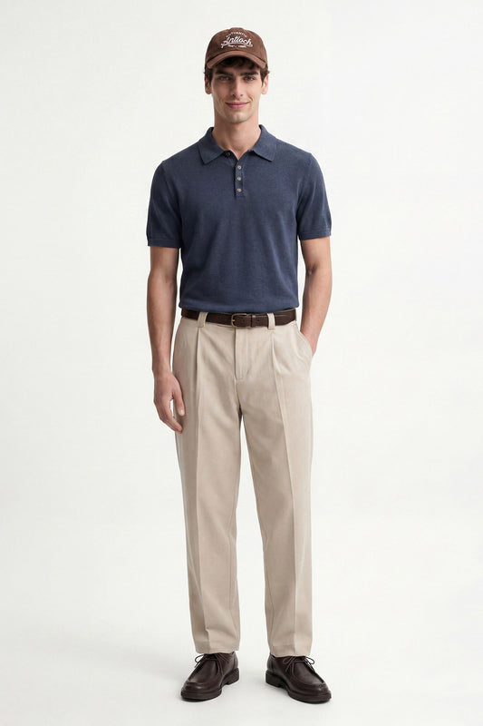 Antioch Düğmeli Polo Yaka Erkek T-Shirt