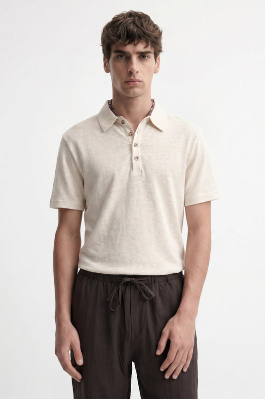 Antioch Düğmeli Polo Yaka Erkek T-Shirt