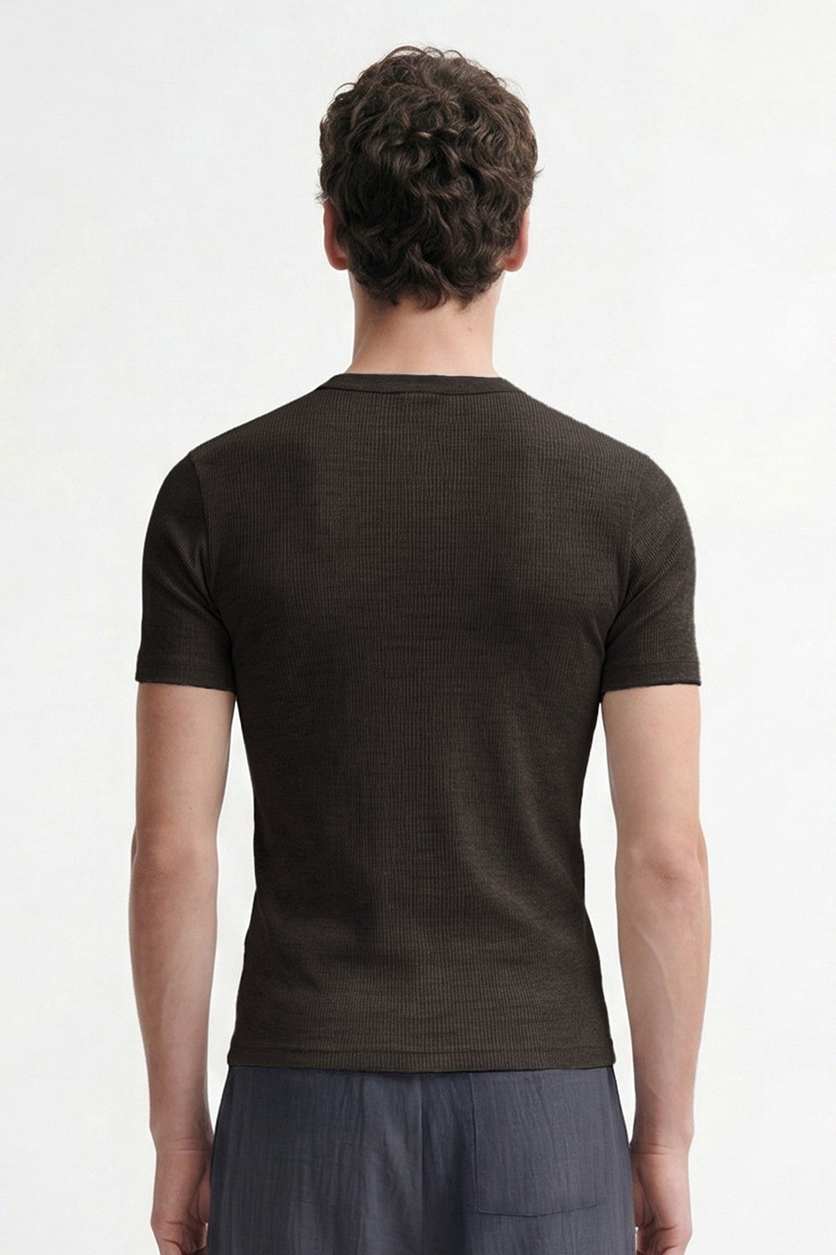 Antioch Siyah Dokulu Erkek T-Shirt