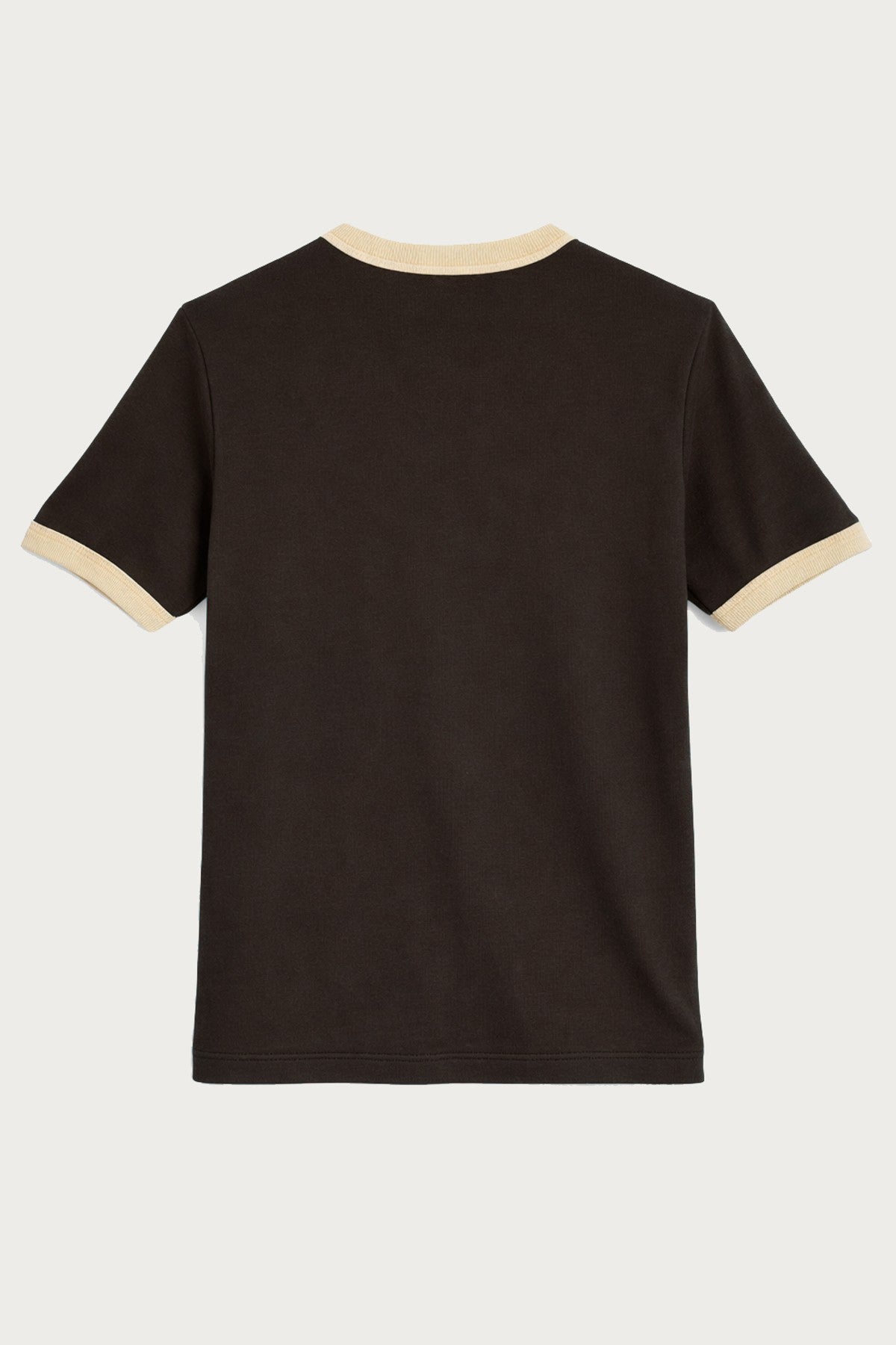 Antioch Haki Kontrast Yaka Erkek T-Shirt