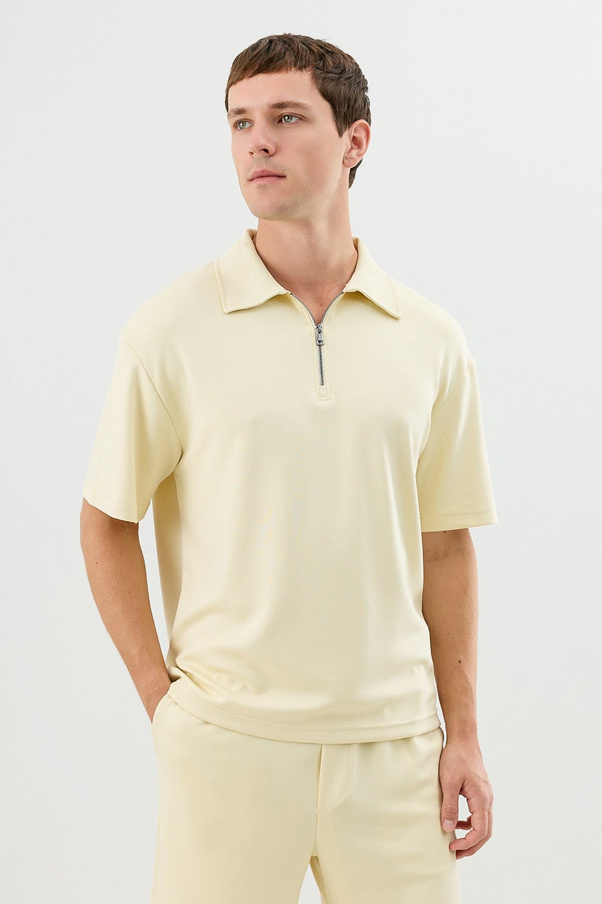 Polo Yaka Basic T-Shirt
