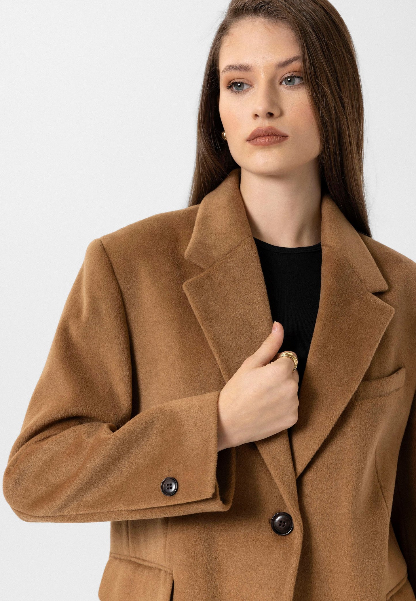 Antioch Kadın Yün Karışımlı Blazer Ceket