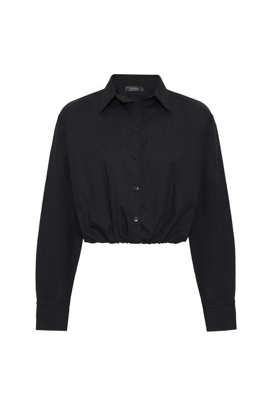 Antioch Crop Poplin Kadın Gömlek