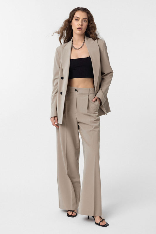 Antioch Regular Fit Kruvaze Kadın Blazer Ceket