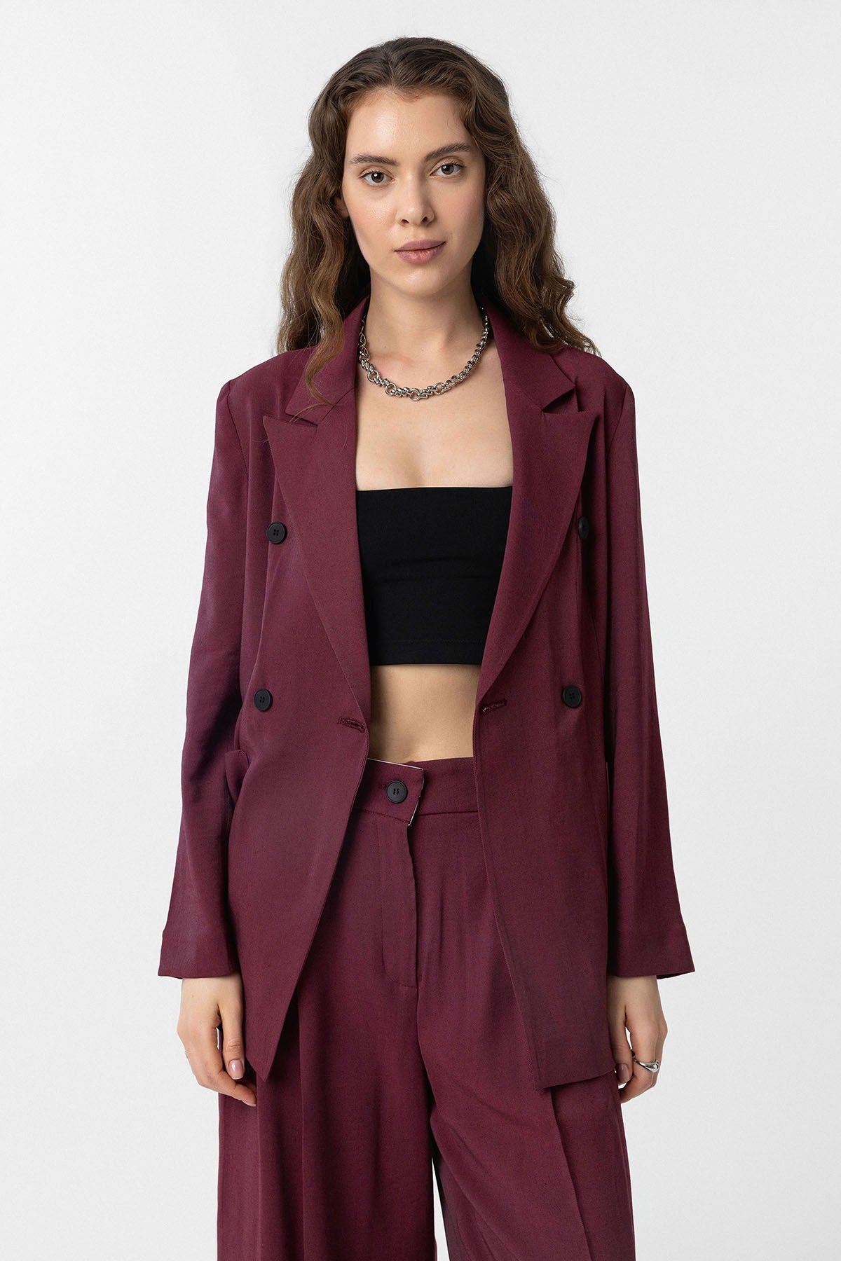 Antioch Kruvaze Kadın Blazer Ceket