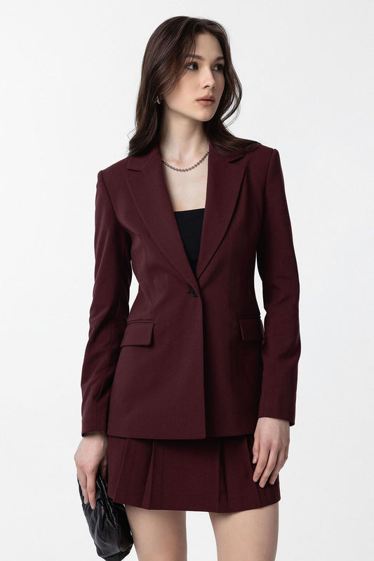 Antioch Vücuda Oturan Kadın Blazer Ceket