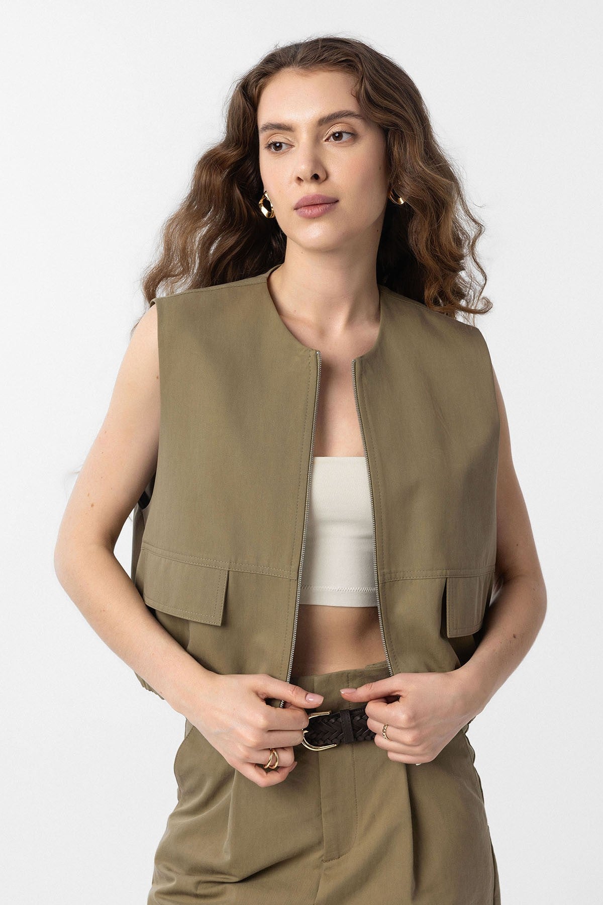 Antioch Oversize Kadın Yelek
