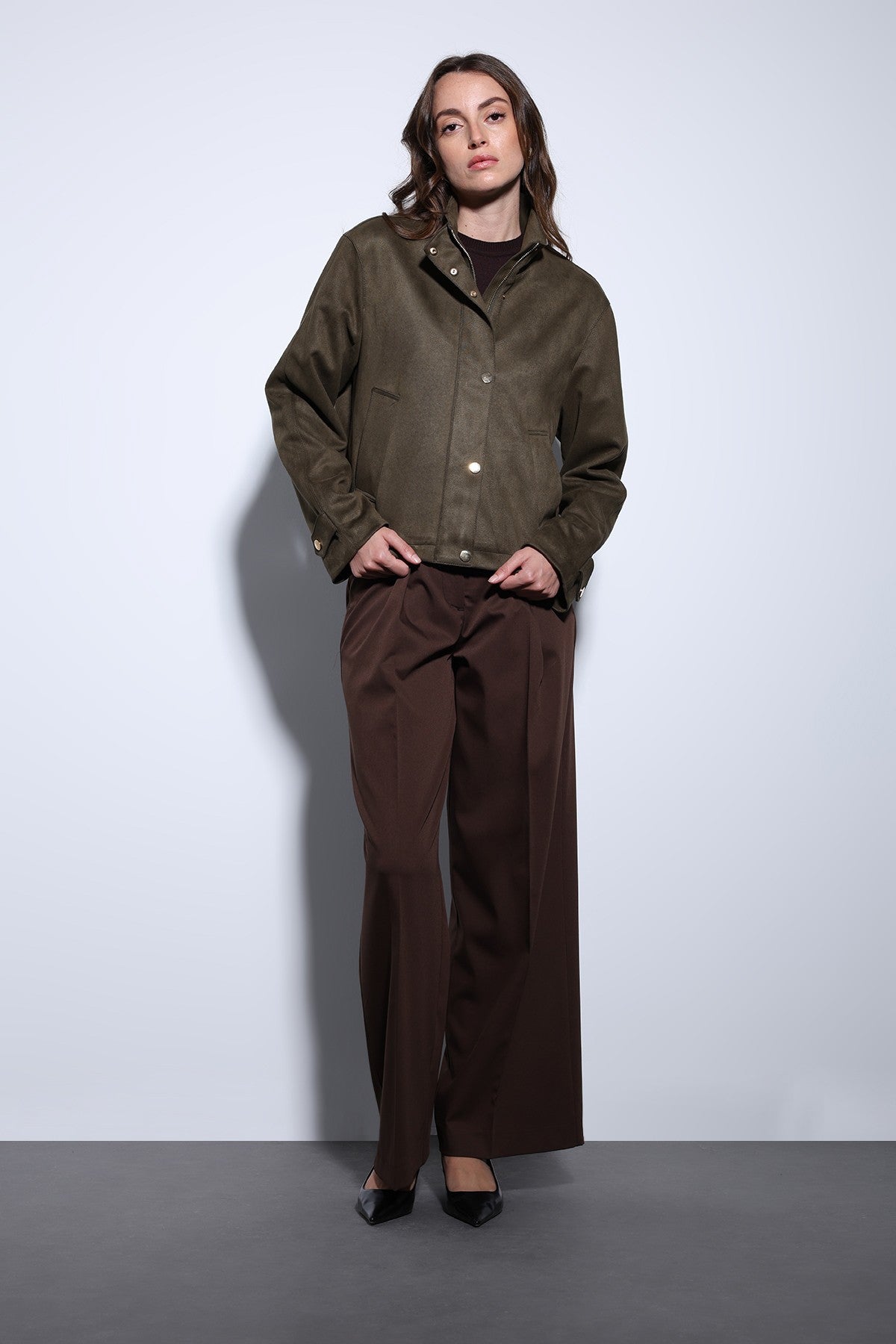 Antioch Süet Bomber Ceket