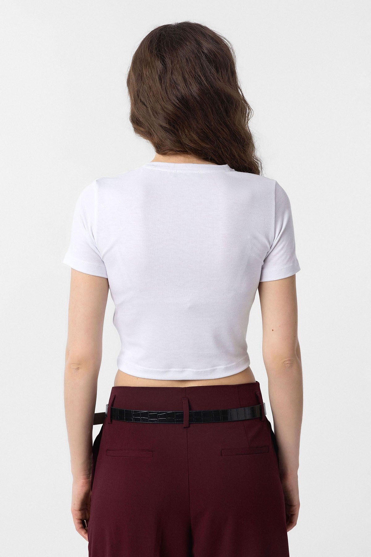 Antioch Crop Kadın T-Shirt