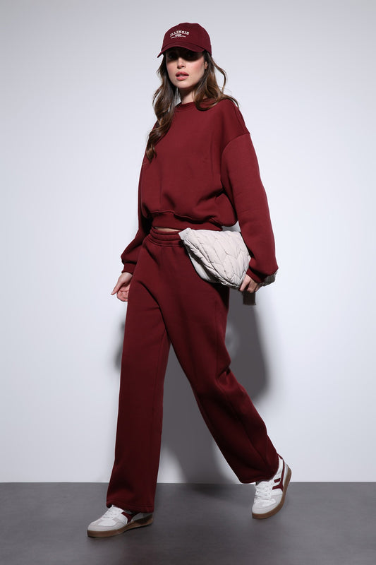 Antioch Siyah Basic Kadın Sweatshirt