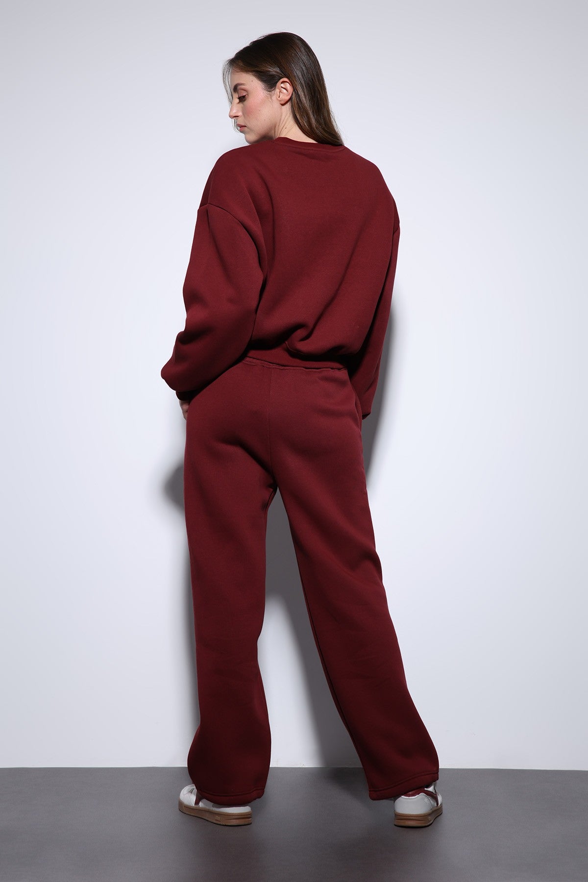 Antioch Siyah Basic Kadın Sweatshirt