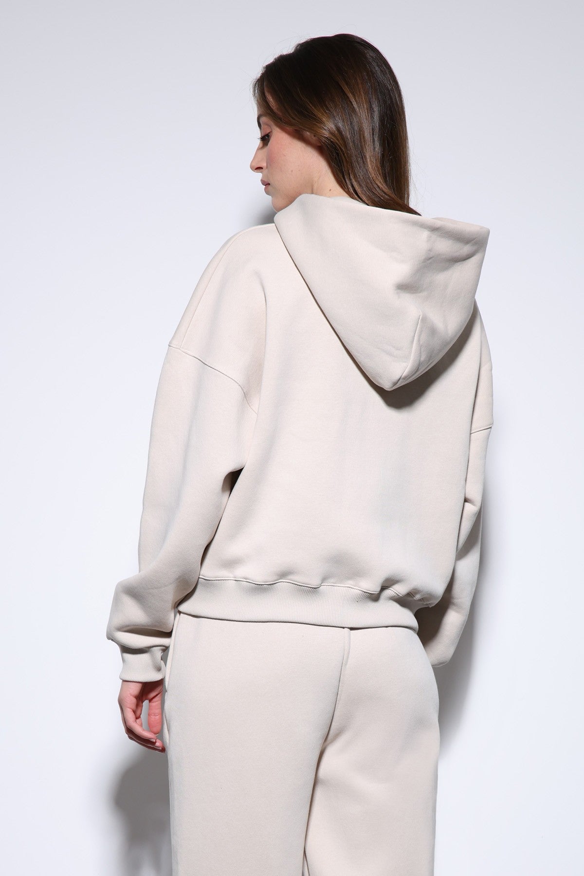 Antioch Fermuarlı Kapüşonlu Kadın Sweatshirt