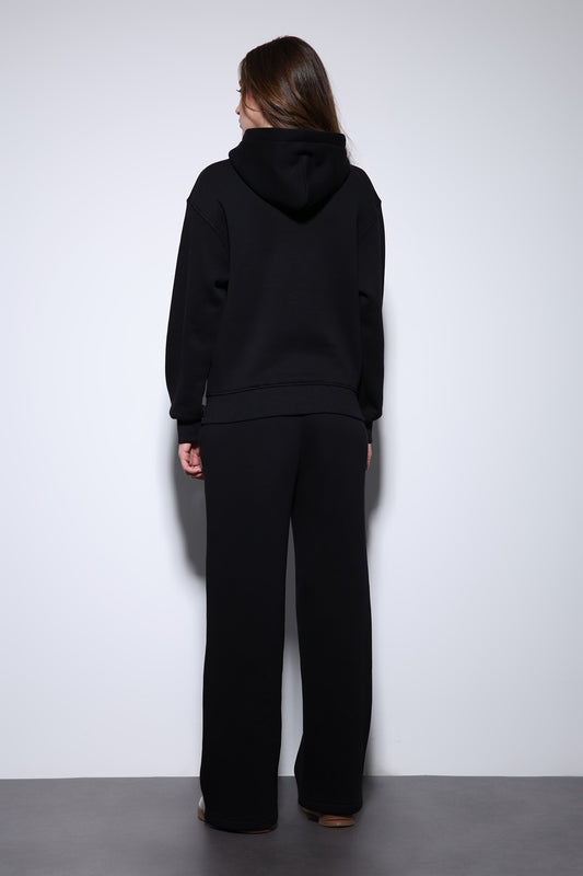 Antioch Kapüşonlu Basic Kadın Sweatshirt