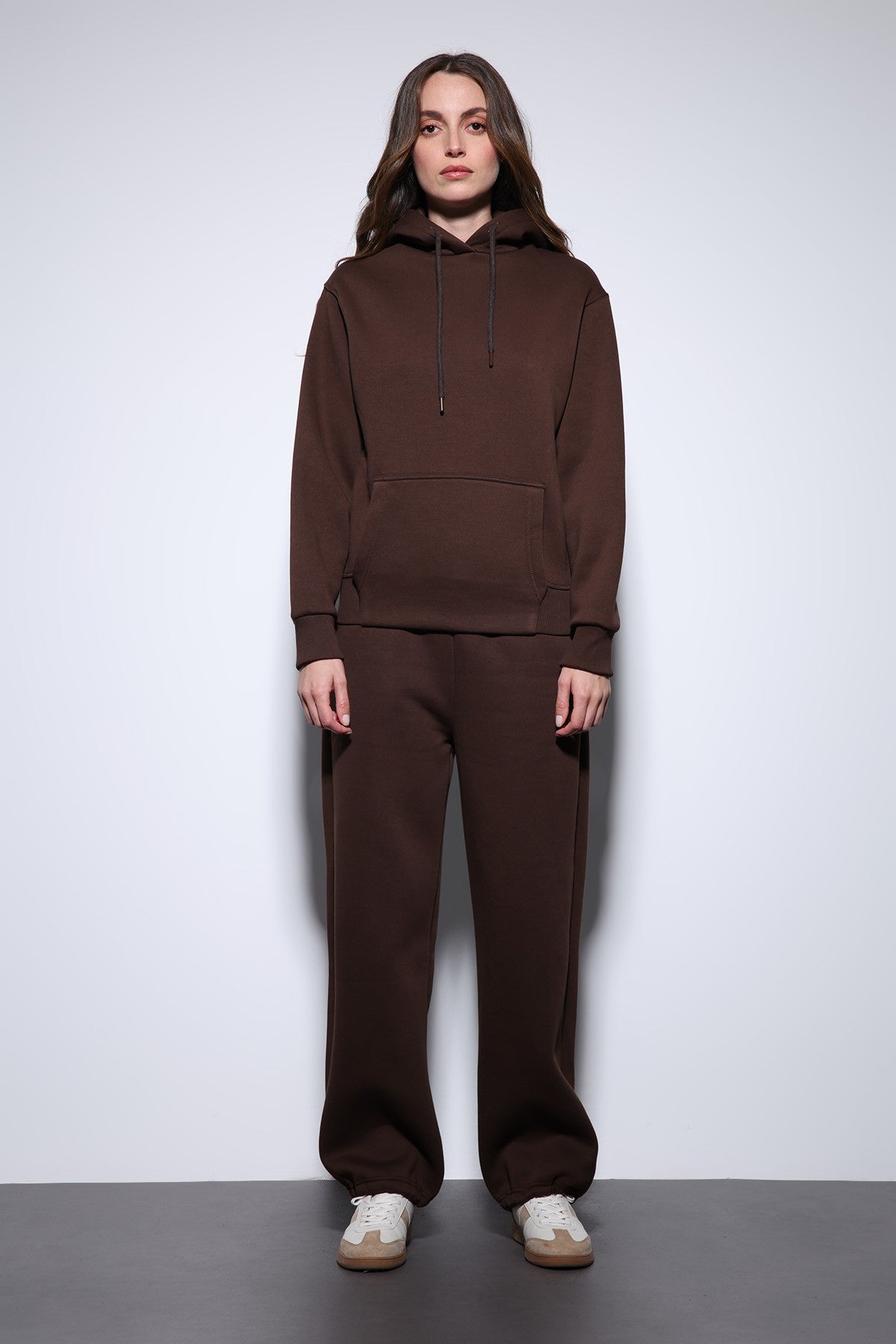 Antioch Kapüşonlu Basic Kadın Sweatshirt
