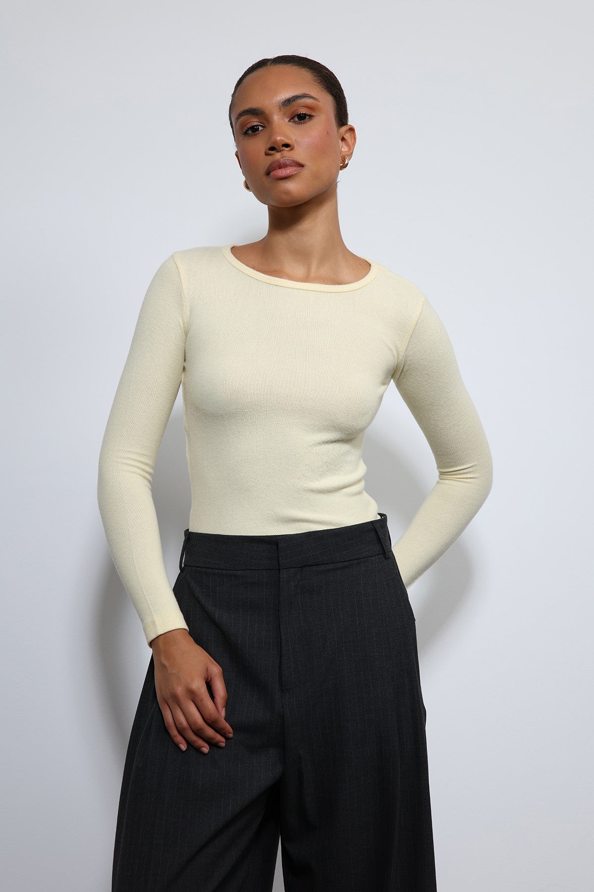 Antioch Basic Uzun Kollu T-Shirt