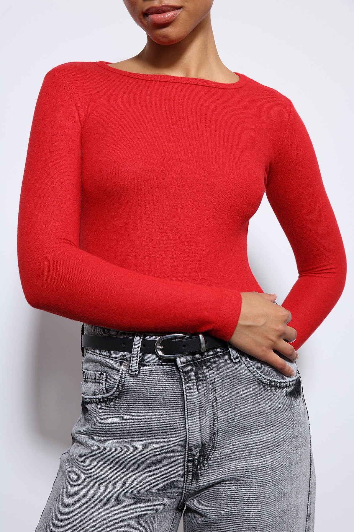 Antioch Basic Uzun Kollu T-Shirt
