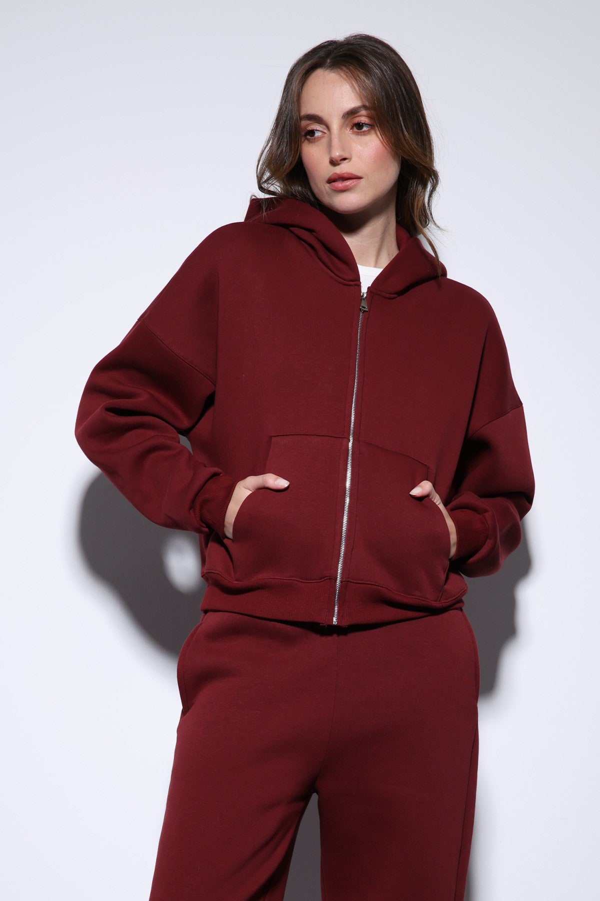 Antioch Kapüşonlu Sweatshirt Kadın Eşofman Takım