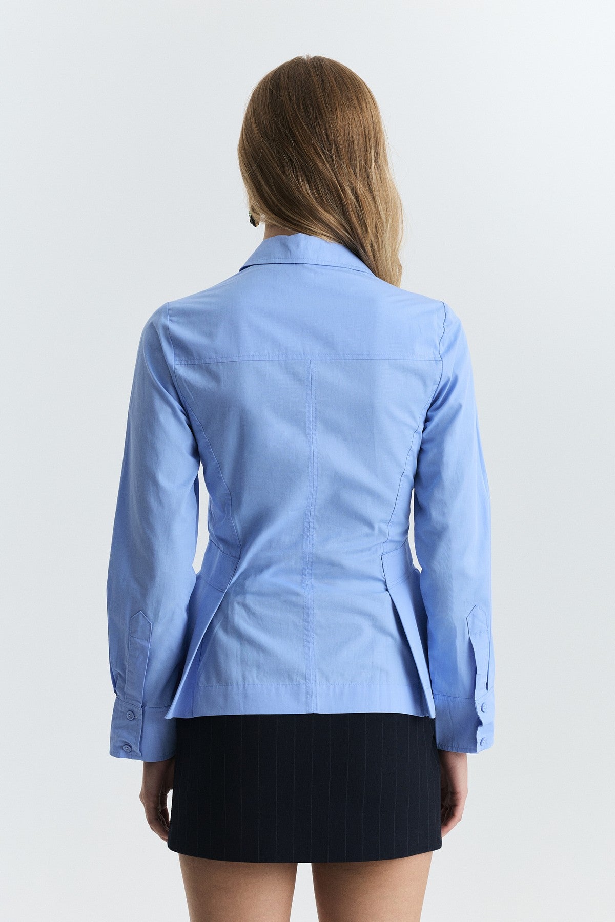 Pens Detaylı Slim Fit Gömlek