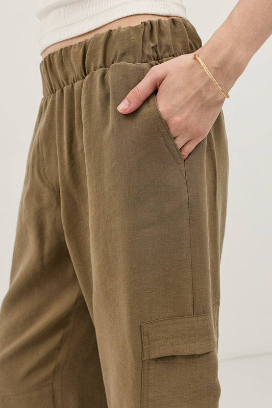 Antioch Lyocell Karışımlı Barrel Pantolon