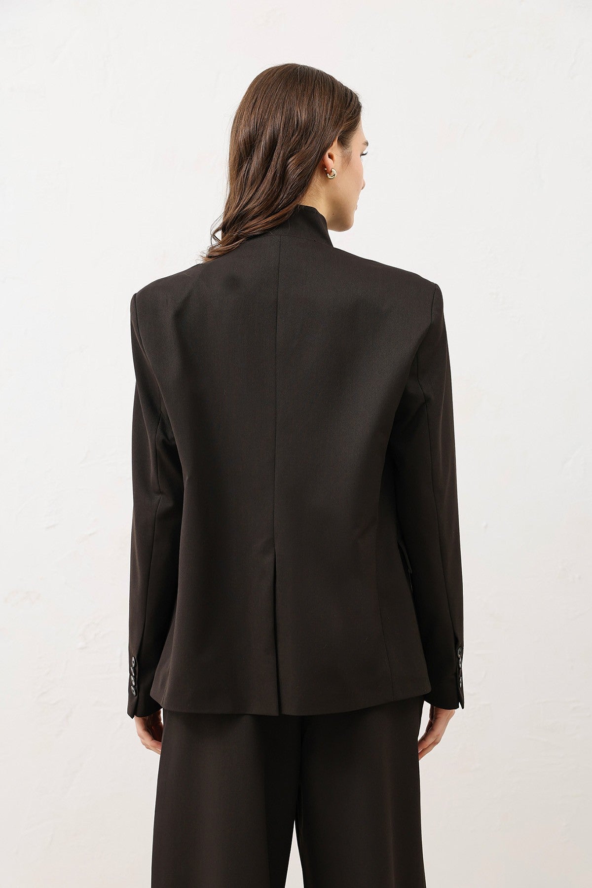 Antioch Dik Yaka Kadın Blazer Ceket
